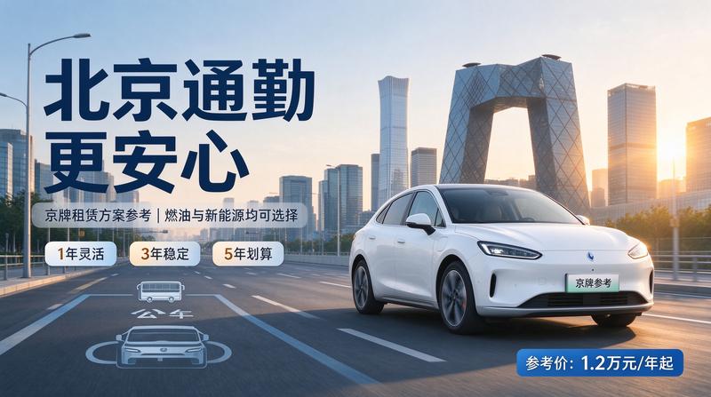 京牌租赁流程图1